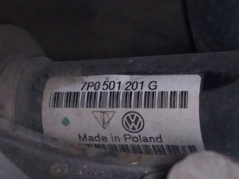 Recambio de transmision trasera izquierda para porsche cayenne (typ 92aa) diesel platinum edition referencia OEM IAM 7P0501201G 