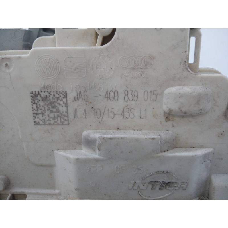 Recambio de cerradura puerta trasera izquierda para audi a7 sportback (4gf) 3.0 tdi quattro referencia OEM IAM 4G0839015  E1-A5-