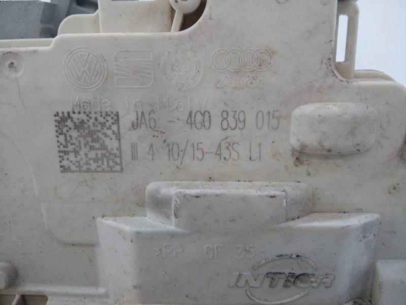 Recambio de cerradura puerta trasera izquierda para audi a7 sportback (4gf) 3.0 tdi quattro referencia OEM IAM 4G0839015  E1-A5-