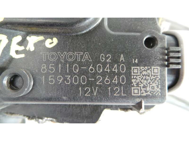 Recambio de motor limpia delantero para toyota land cruiser (j15) executive referencia OEM IAM 8511060440 1593002640 E2-B4-10-2