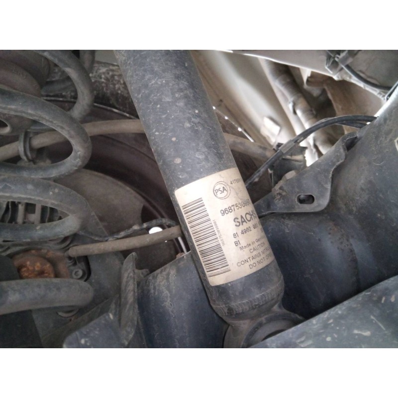 Recambio de amortiguador trasero izquierdo para citroën berlingo station wagon attraction referencia OEM IAM 9687530980  