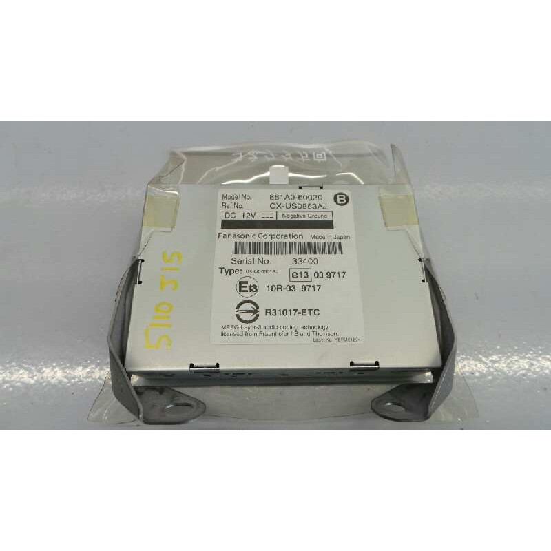 Recambio de modulo electronico para toyota land cruiser (j15) executive referencia OEM IAM 861A060020  E3-B2-3-2