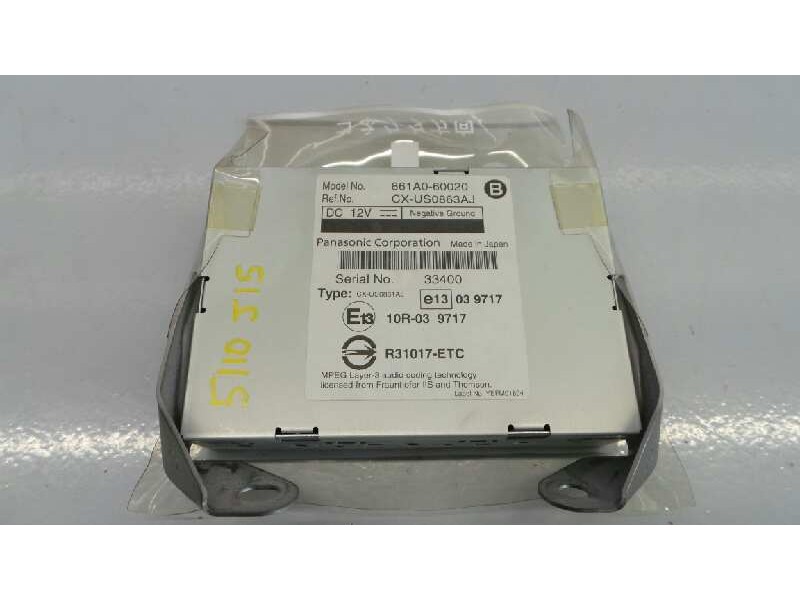 Recambio de modulo electronico para toyota land cruiser (j15) executive referencia OEM IAM 861A060020  E3-B2-3-2