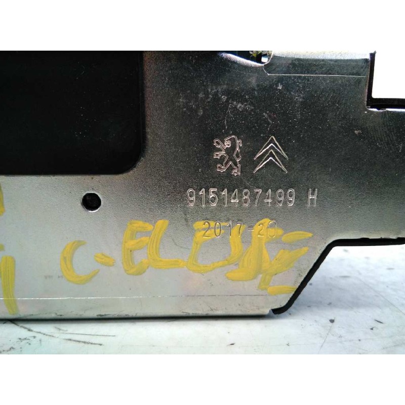 Recambio de cerradura maletero / porton para citroën c-elysée shine referencia OEM IAM 9151487499  E1-A4-43-1