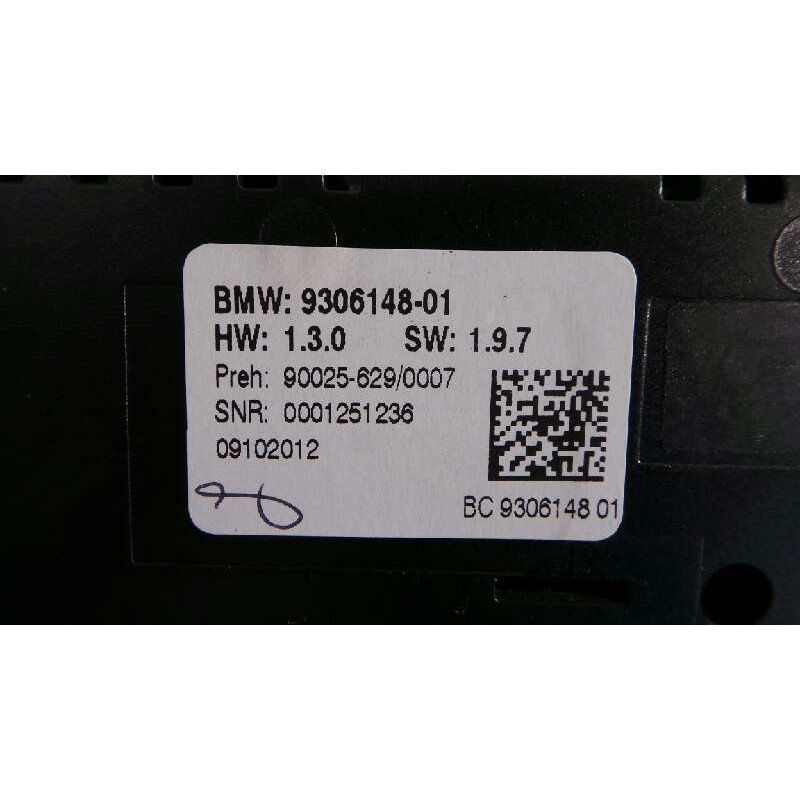 Recambio de mando climatizador para bmw serie 5 lim. (f10) 520d referencia OEM IAM 930614801 90025629 E3-A2-34-3