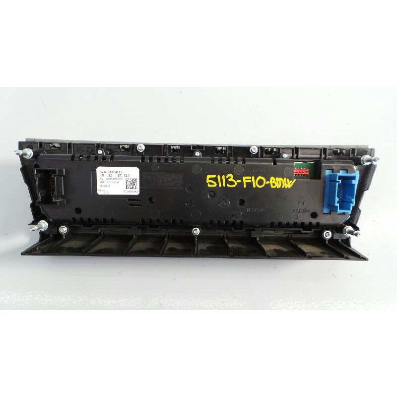 Recambio de mando climatizador para bmw serie 5 lim. (f10) 520d referencia OEM IAM 930614801 90025629 E3-A2-34-3