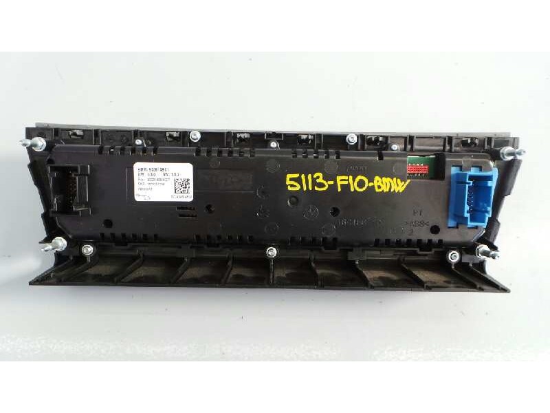 Recambio de mando climatizador para bmw serie 5 lim. (f10) 520d referencia OEM IAM 930614801 90025629 E3-A2-34-3
