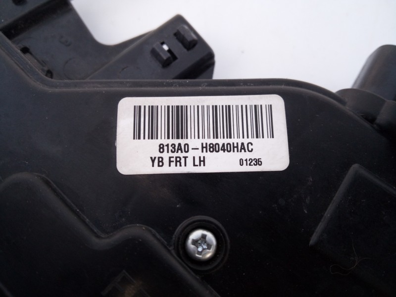 Recambio de cerradura puerta delantera izquierda para kia rio (yb) concept referencia OEM IAM 813A0H8040  E2-B5-40-2