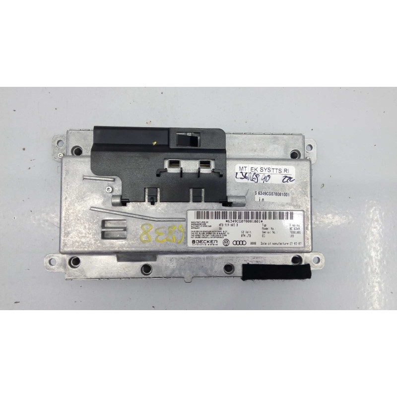 Recambio de sistema navegacion gps para audi a6 berlina (4f2) 2.0 tdi referencia OEM IAM 4F0919603  E2-A1-10-4