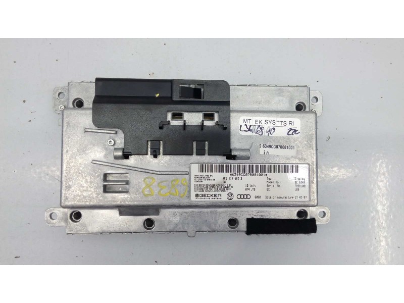 Recambio de sistema navegacion gps para audi a6 berlina (4f2) 2.0 tdi referencia OEM IAM 4F0919603  E2-A1-10-4