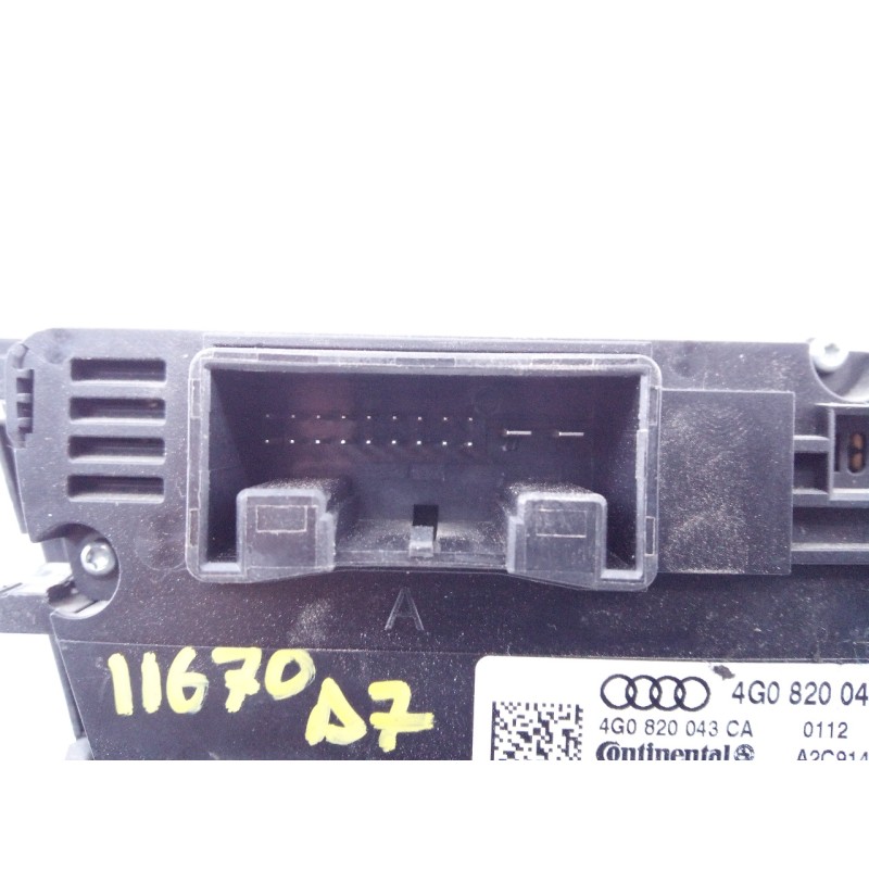 Recambio de mando climatizador para audi a7 sportback (4gf) 3.0 tdi quattro referencia OEM IAM 4G0820043CA  E2-A1-29-2