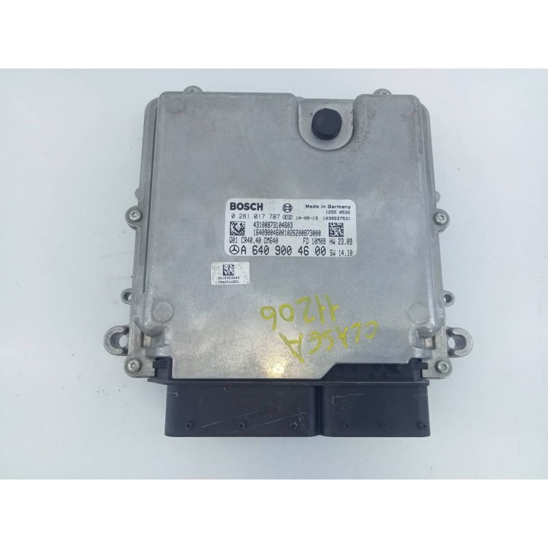 Recambio de centralita motor uce para mercedes-benz clase a (w169) a 180 cdi a-edition referencia OEM IAM A6409004600 0281017707