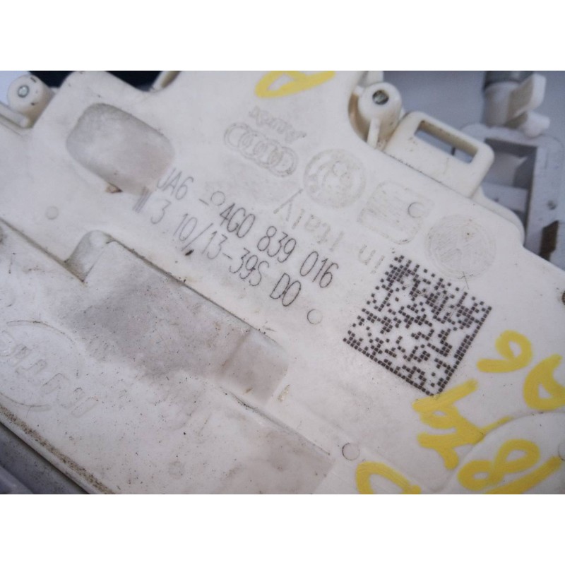 Recambio de cerradura puerta trasera derecha para audi a6 allroad quattro (4gh) 3.0 tdi referencia OEM IAM 4G0839016  E1-B6-20-1