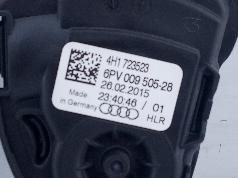Recambio de pedal acelerador para audi a7 sportback (4gf) 3.0 tdi quattro referencia OEM IAM 4H723523  E2-A1-23-2