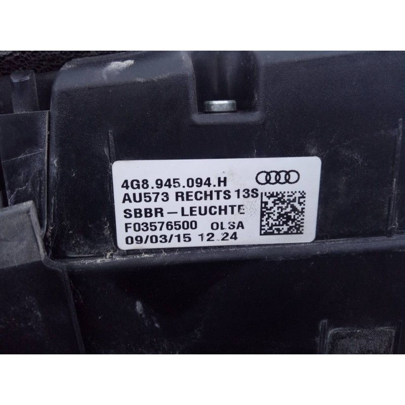 Recambio de piloto trasero derecho porton para audi a7 sportback (4gf) 3.0 tdi quattro referencia OEM IAM 4G8945094H  E1-B6-39-1