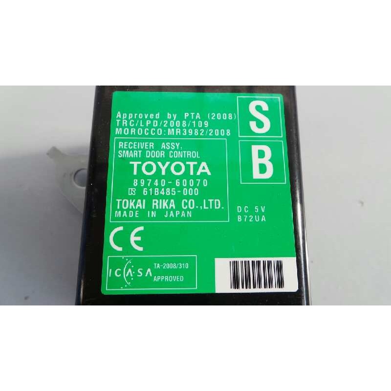 Recambio de modulo electronico para toyota land cruiser (j15) executive referencia OEM IAM 8974060070  E3-B2-3-2