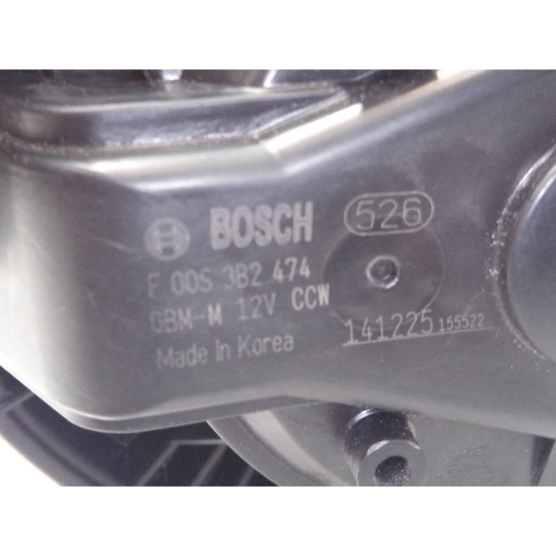 Recambio de ventilador calefaccion para kia cee´d drive referencia OEM IAM F00S3B2474  E3-A3-3-2