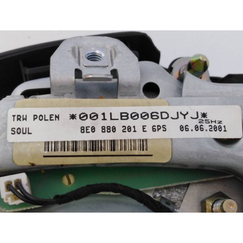 Recambio de airbag delantero izquierdo para audi a4 berlina (8e) 1.8 t referencia OEM IAM 8E0880201E 001LB006DJYJ E1-B6-11-1