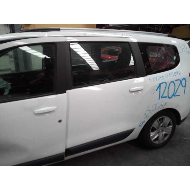Recambio de puerta trasera izquierda para dacia lodgy ambiance referencia OEM IAM   