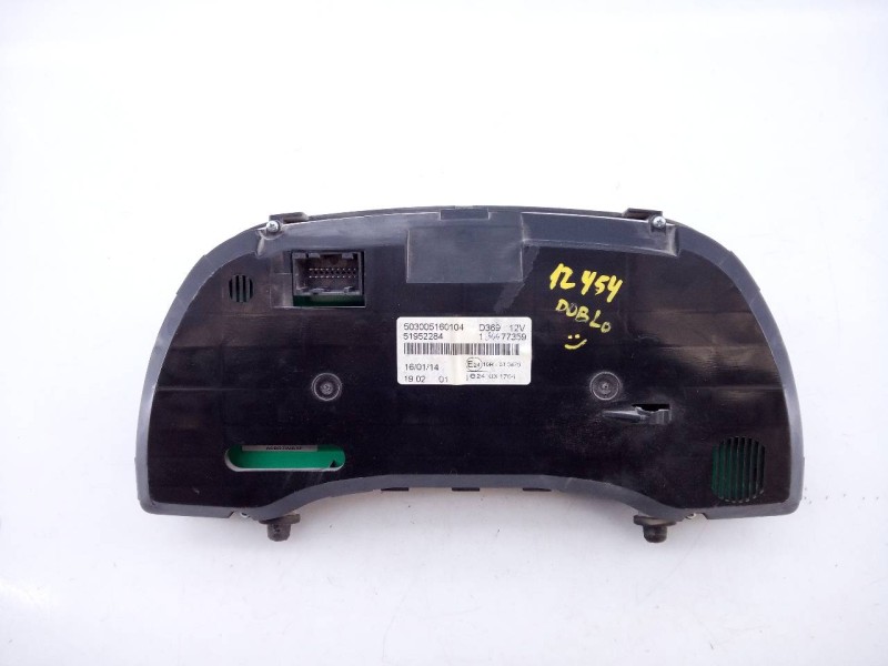 Recambio de cuadro instrumentos para fiat doblo ii (152) emotion referencia OEM IAM 51952284  E3-A4-26-4