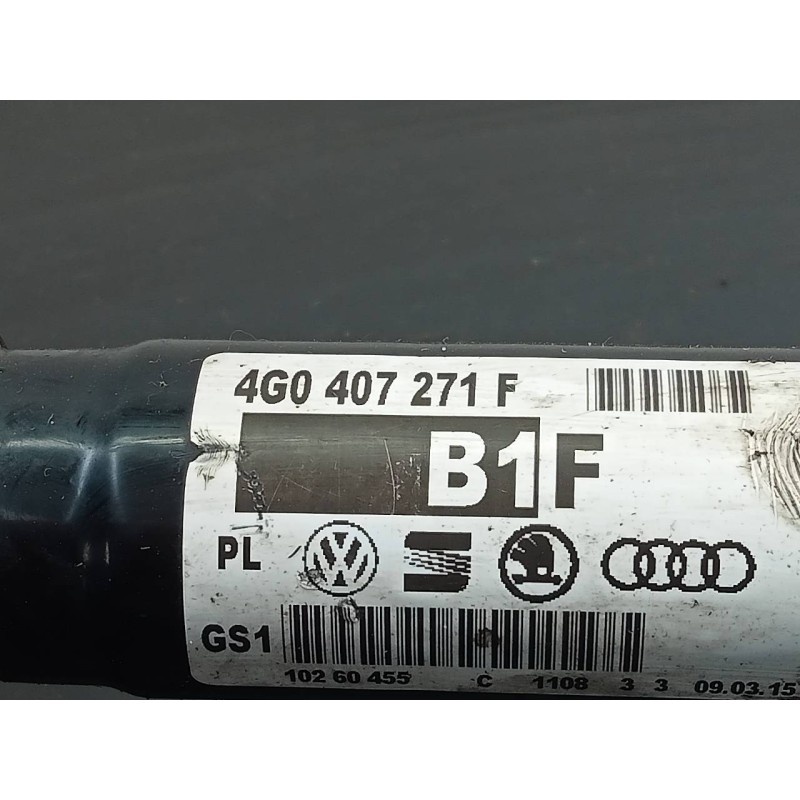 Recambio de transmision delantera izquierda para audi a7 sportback (4gf) 3.0 tdi quattro referencia OEM IAM 4G0407271F  P1-B6-12