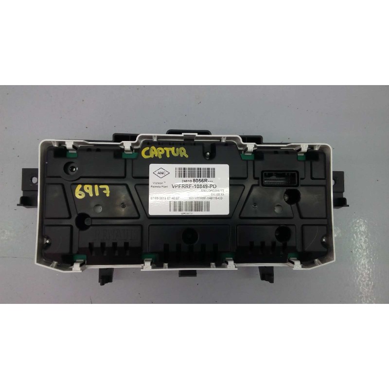 Recambio de cuadro instrumentos para renault captur zen referencia OEM IAM 248108056R  E2-A1-37-2