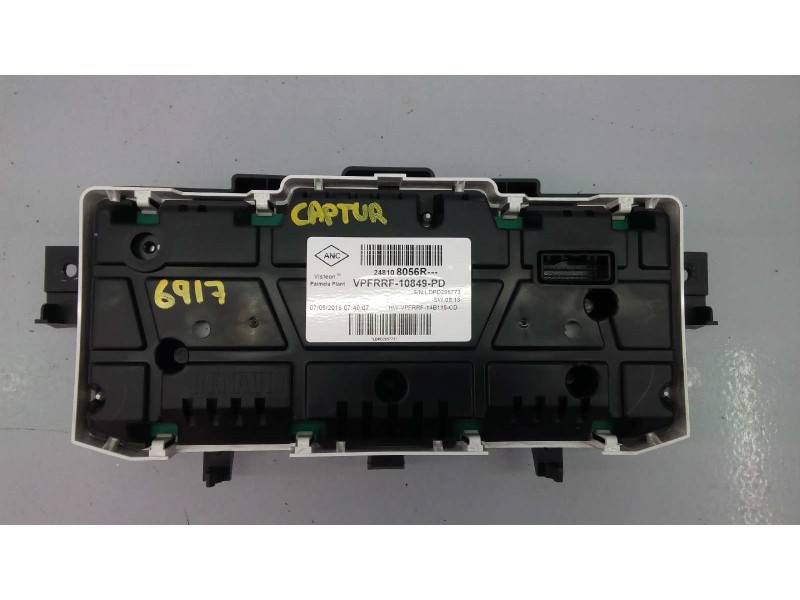 Recambio de cuadro instrumentos para renault captur zen referencia OEM IAM 248108056R  E2-A1-37-2