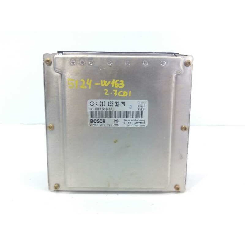 Recambio de centralita motor uce para mercedes-benz clase m (w163) 270 cdi (163.113) referencia OEM IAM A6121533279 0281010796 E