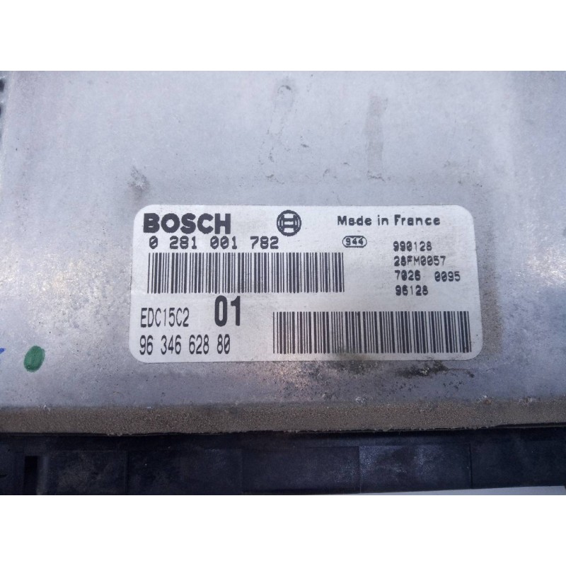 Recambio de centralita motor uce para peugeot 406 berlina (s1/s2) stdt referencia OEM IAM 0281001782 9634662880 E3-B2-25-1