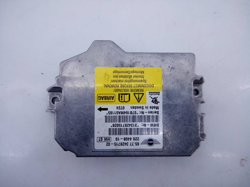 Recambio de centralita airbag para bmw mini (r56) one referencia OEM IAM 220440810 6577342871502 E3-A2-20-2