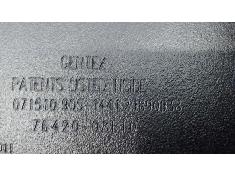 Recambio de espejo interior para ssangyong korando quartz 4x2 referencia OEM IAM 7642003810  E3-A3-8-3