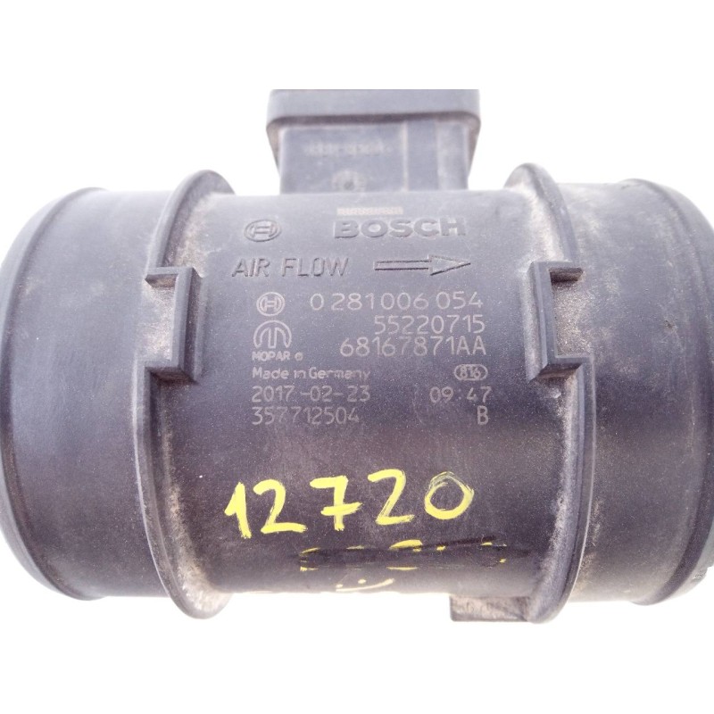 Recambio de caudalimetro para opel combo d 1.6 16v cdti referencia OEM IAM 55220715 0281006054 E3-A5-24-1