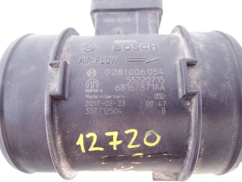 Recambio de caudalimetro para opel combo d 1.6 16v cdti referencia OEM IAM 55220715 0281006054 E3-A5-24-1