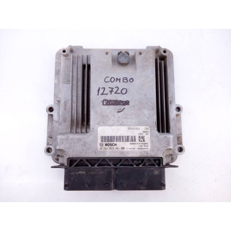 Recambio de centralita motor uce para opel combo d 1.6 16v cdti referencia OEM IAM 55283323 0281033461 E3-A5-25-4