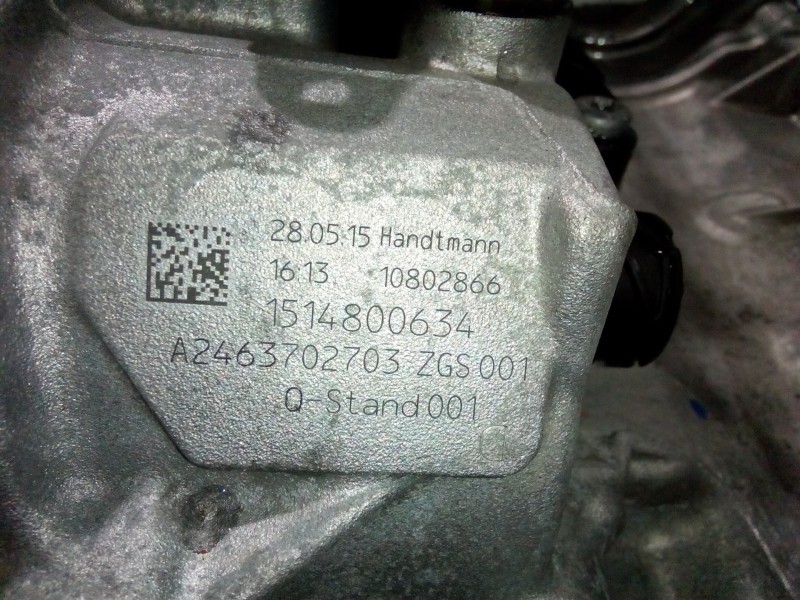 Recambio de caja cambios para mercedes-benz clase cla (w117) shooting brake cla 200 (117.943) referencia OEM IAM 724002  M1-B3-7