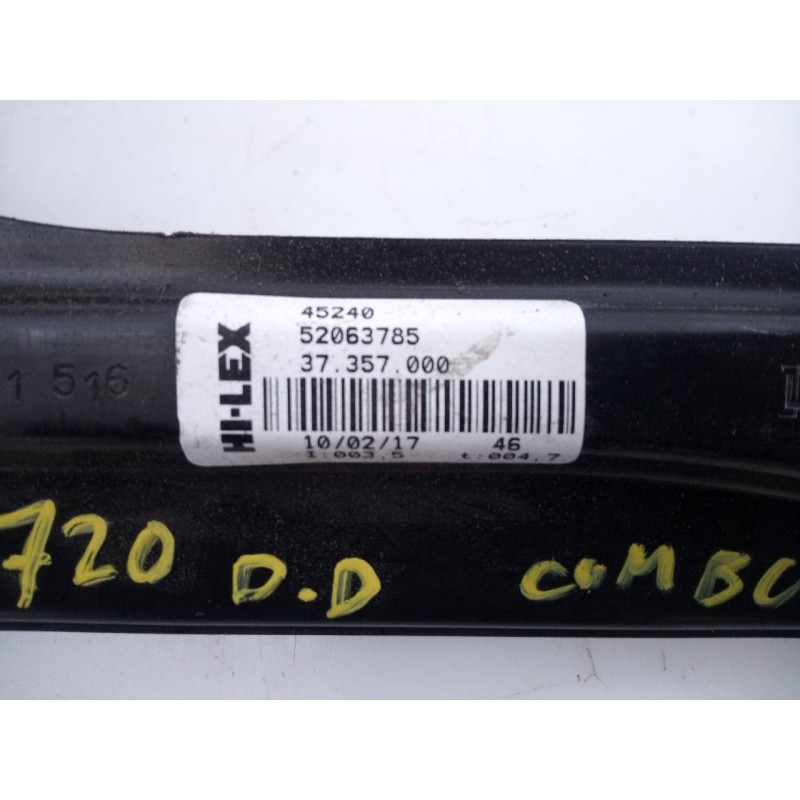 Recambio de elevalunas delantero derecho para opel combo d 1.6 16v cdti referencia OEM IAM 52063785  E2-B6-60-2