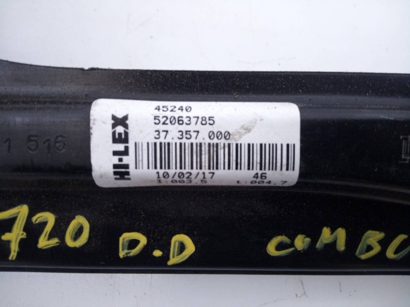 Recambio de elevalunas delantero derecho para opel combo d 1.6 16v cdti referencia OEM IAM 52063785  E2-B6-60-2