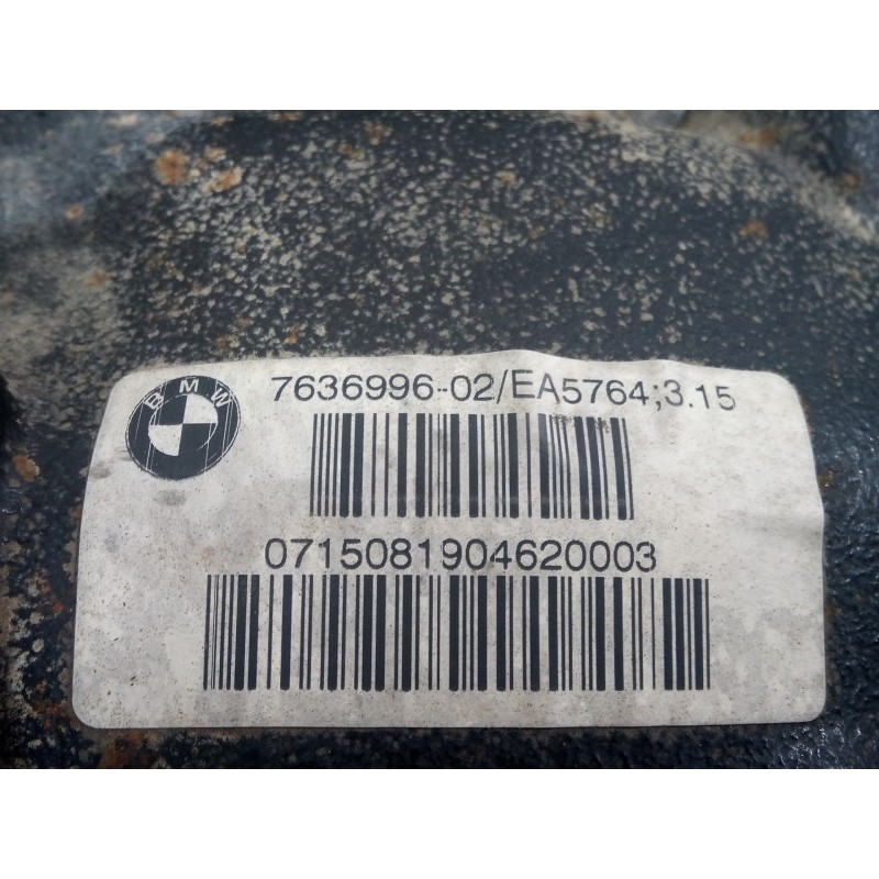 Recambio de diferencial trasero para bmw x6 (f16) xdrive40d referencia OEM IAM 755156805 0715081904620003 P1-B6-9