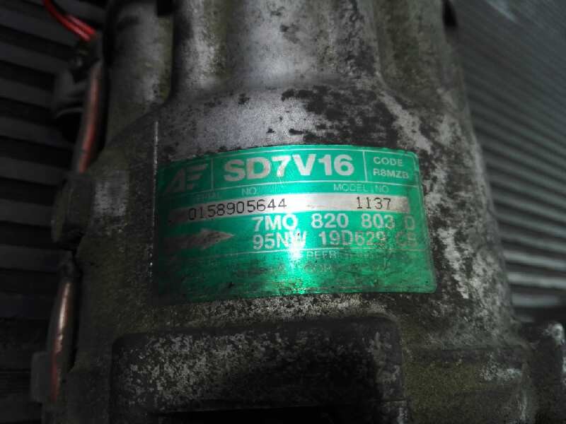 Recambio de compresor aire acondicionado para volkswagen sharan (7m8) básico referencia OEM IAM 0158905644 7M0820803D P3-A2-5-2