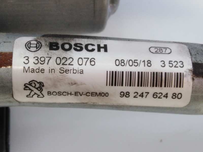 Recambio de motor limpia delantero para peugeot 3008 gt line referencia OEM IAM 3397022076 9824762480 E1-A4-20-2
