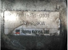 Recambio de motor arranque para ssangyong korando quartz 4x2 referencia OEM IAM A6711510101  P3-A7-18-2 2