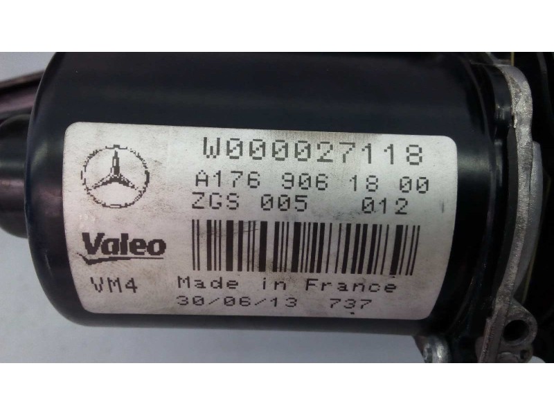 Recambio de motor limpia delantero para mercedes-benz clase a (w176) a 180 cdi blueefficiency (176.000) referencia OEM IAM A1769