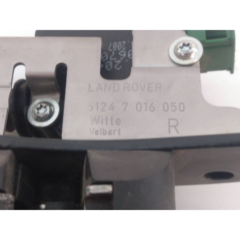 Recambio de cerradura maletero / porton para land rover discovery v6 td se referencia OEM IAM 51247016050  E1-B4-36-2