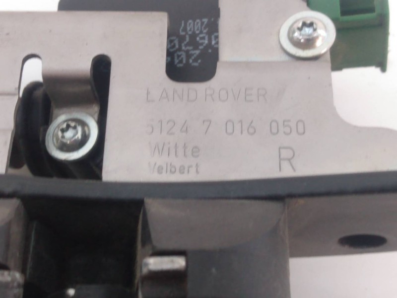 Recambio de cerradura maletero / porton para land rover discovery v6 td se referencia OEM IAM 51247016050  E1-B4-36-2