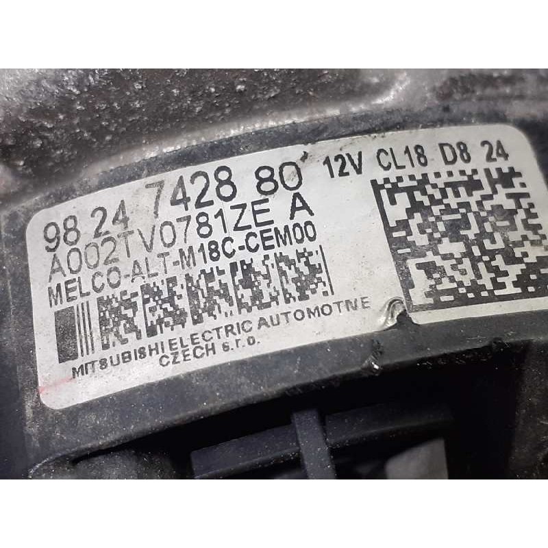 Recambio de alternador para peugeot 3008 gt line referencia OEM IAM 9824742880 A002TV0781ZE P3-B6-4-4
