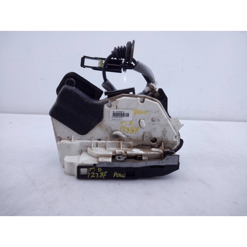 Recambio de cerradura puerta trasera derecha para volkswagen polo (6r1) sport by r-line referencia OEM IAM 6R4839016  E1-B6-48-1