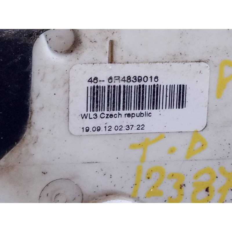Recambio de cerradura puerta trasera derecha para volkswagen polo (6r1) sport by r-line referencia OEM IAM 6R4839016  E1-B6-48-1