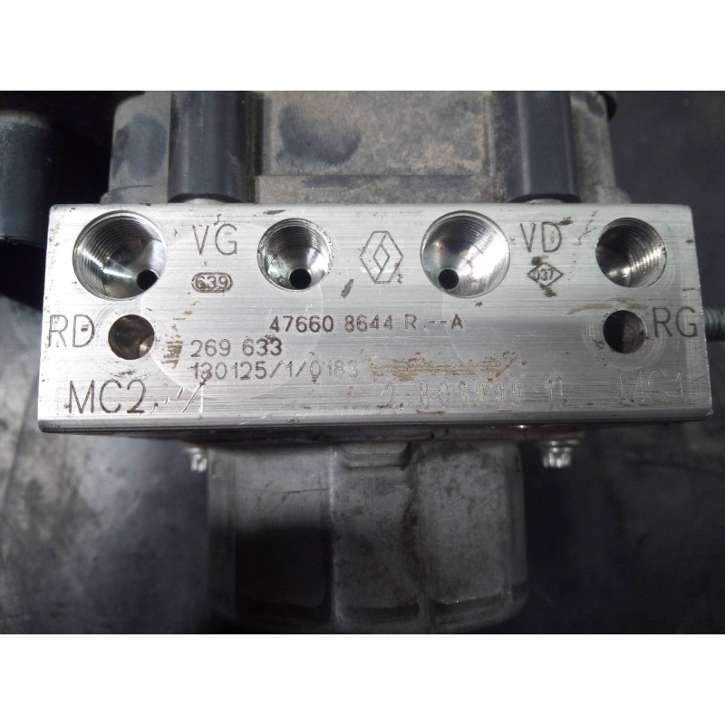 Recambio de abs para renault clio iv dynamique referencia OEM IAM 476608644R 269633 P3-B8-28-2