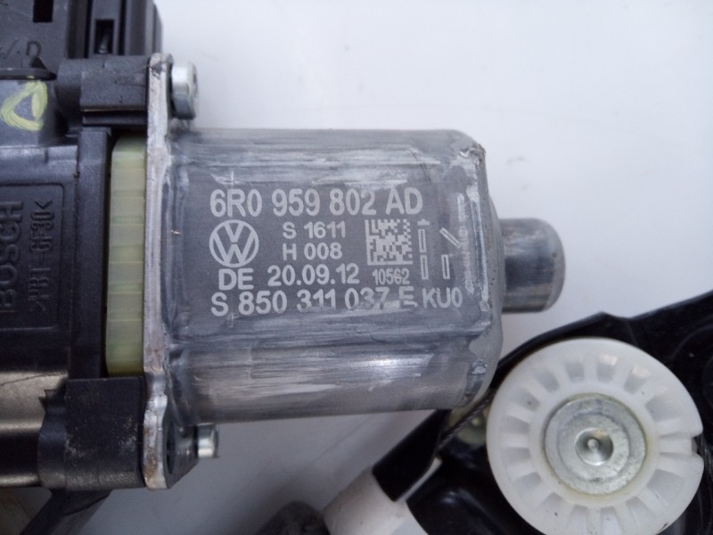 Recambio de elevalunas delantero derecho para volkswagen polo (6r1) sport by r-line referencia OEM IAM 6R0959802AD  E1-A5-40-1