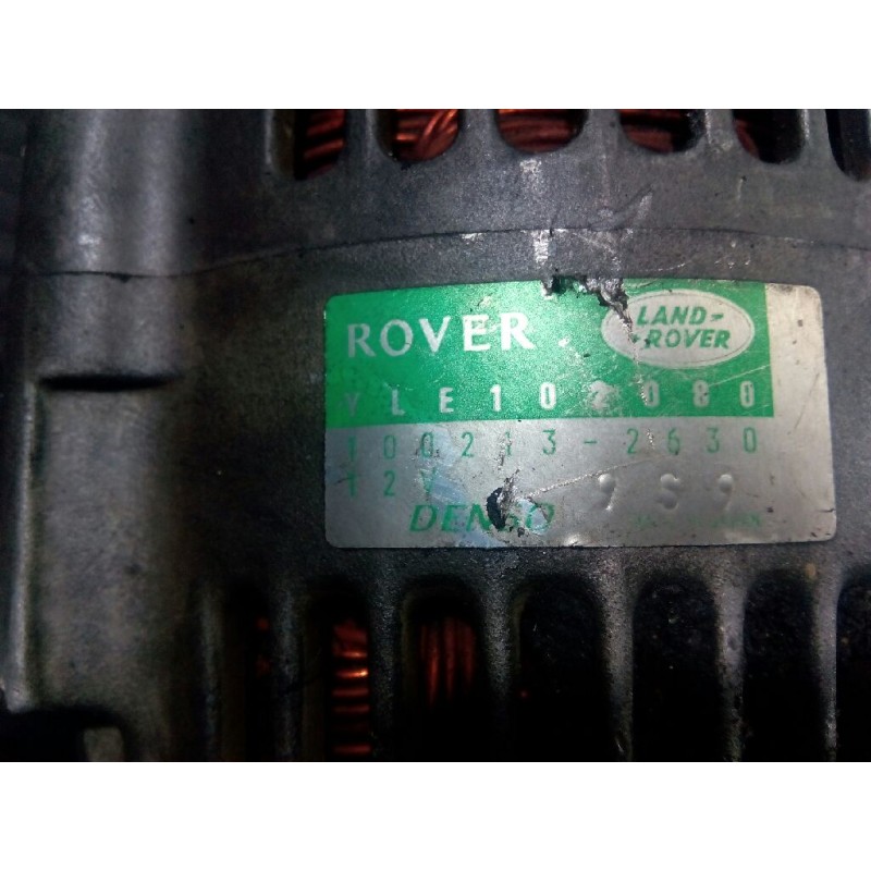 Recambio de alternador para land rover freelander se familiar referencia OEM IAM 1002132630  P3-A5-13-3